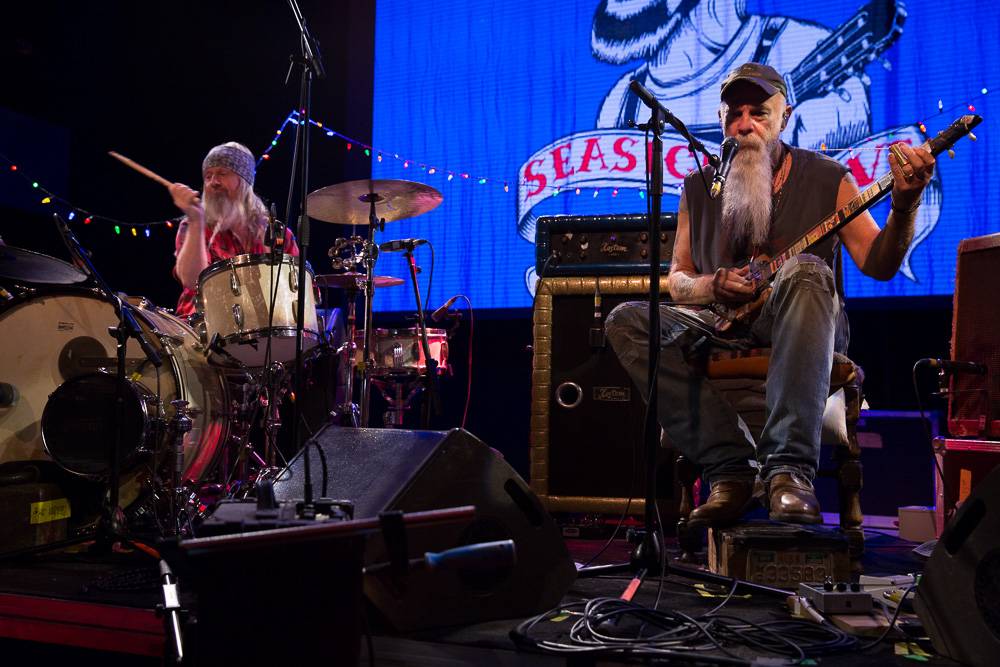 Zleva: Dany Magnusson a Seasick Steve